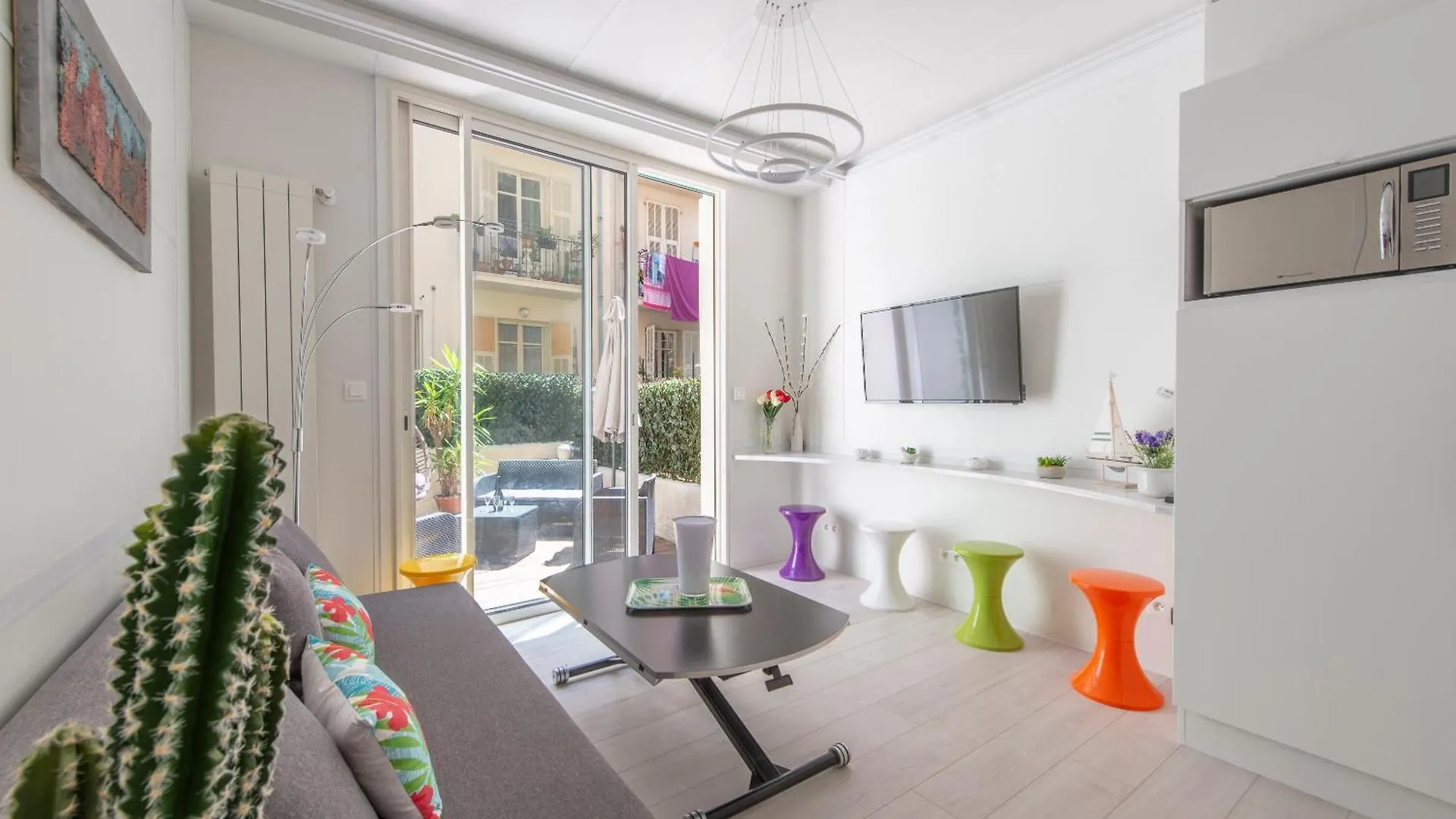 Musiciens Joli Duplex 2 Chambres Garage Privatif Et Terrasse Nice Apartmán