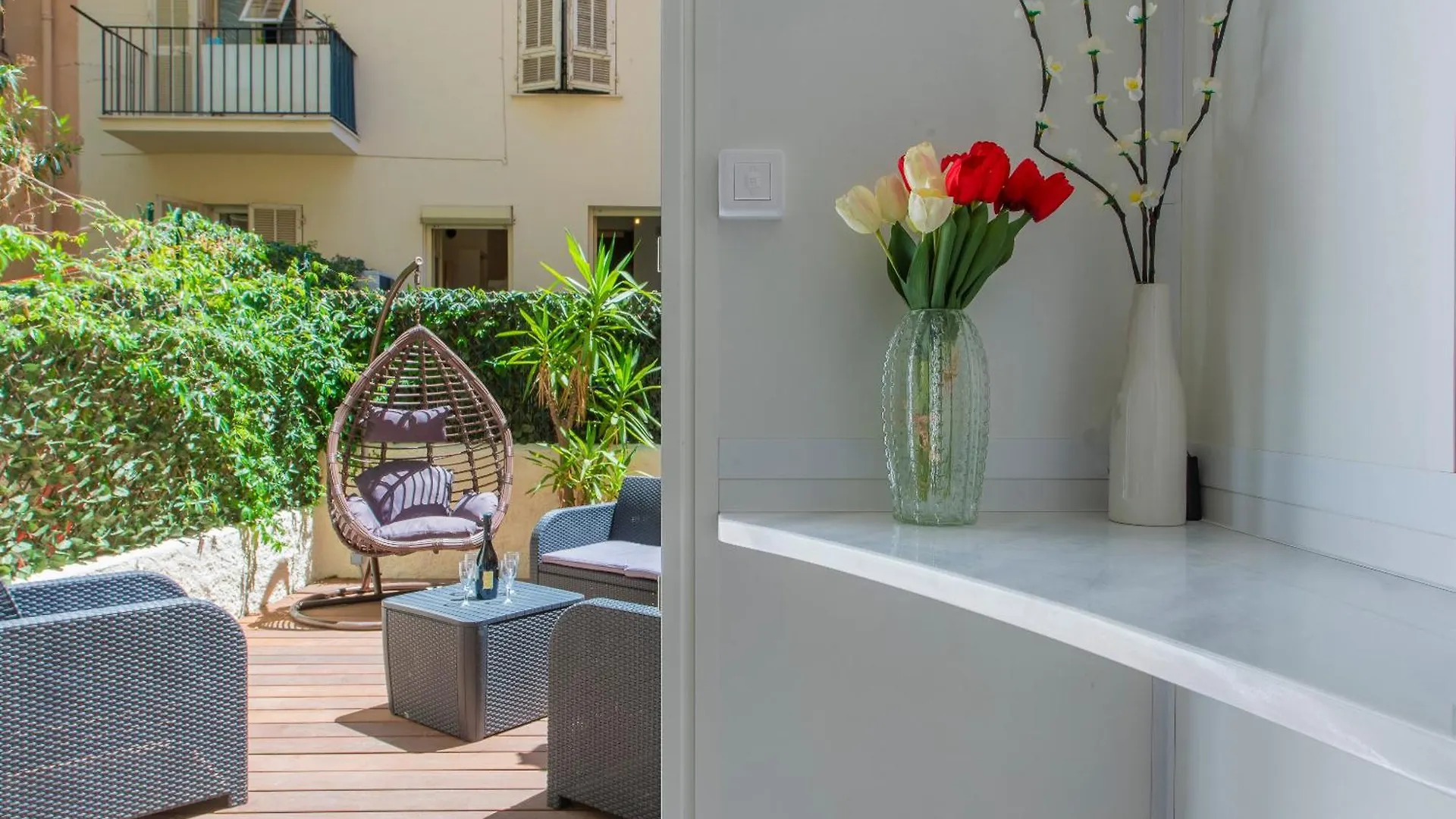 Apartment Musiciens Joli Duplex 2 Chambres Garage Privatif Et Terrasse Nice