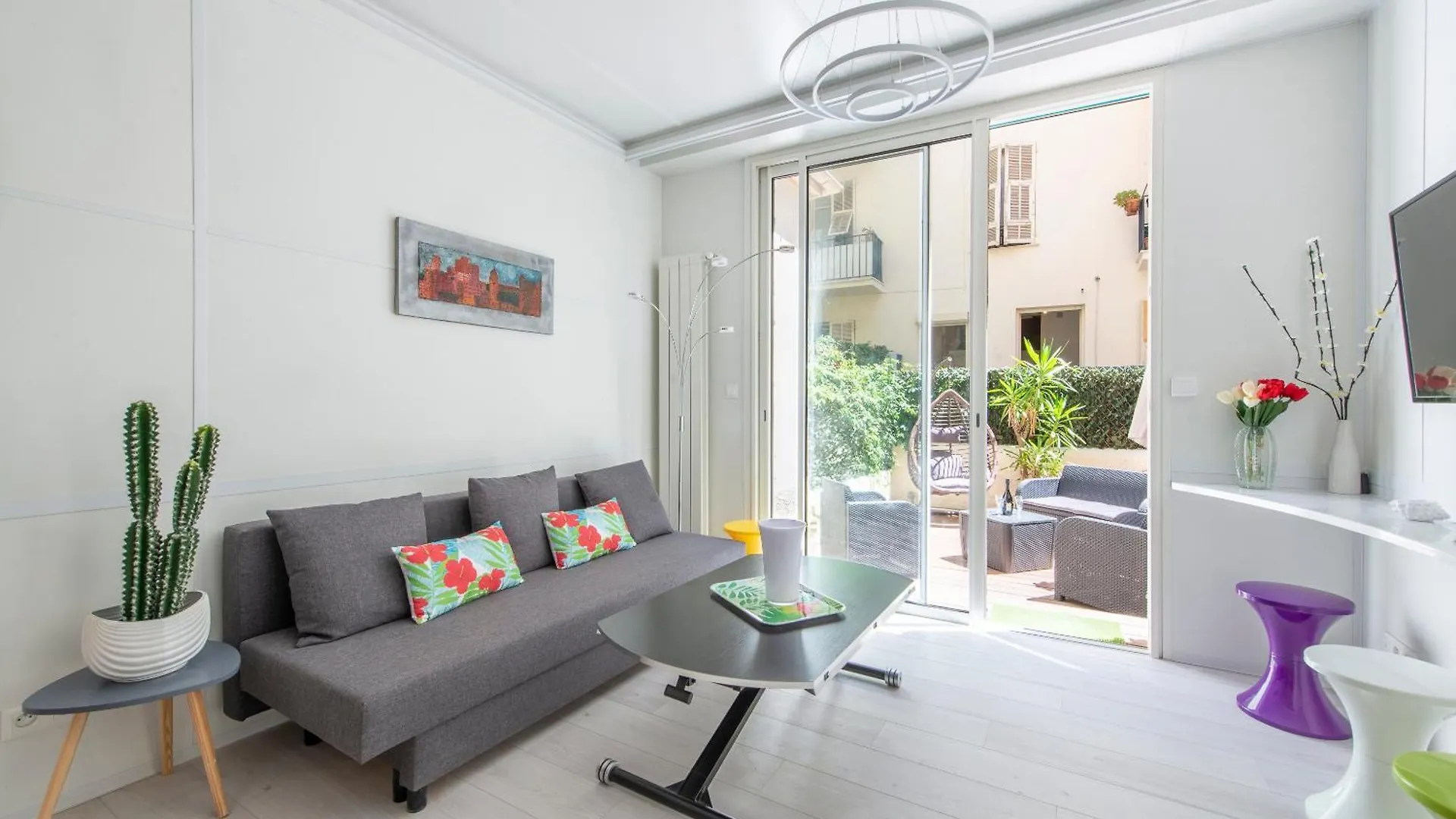 Apartment Musiciens Joli Duplex 2 Chambres Garage Privatif Et Terrasse Nice